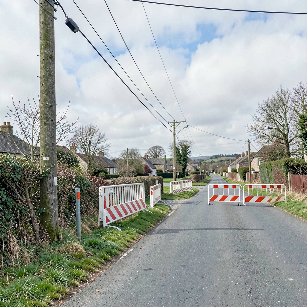 Hospital Road in Pontnewynydd, Torfaen, to close again for electricity pole repairs